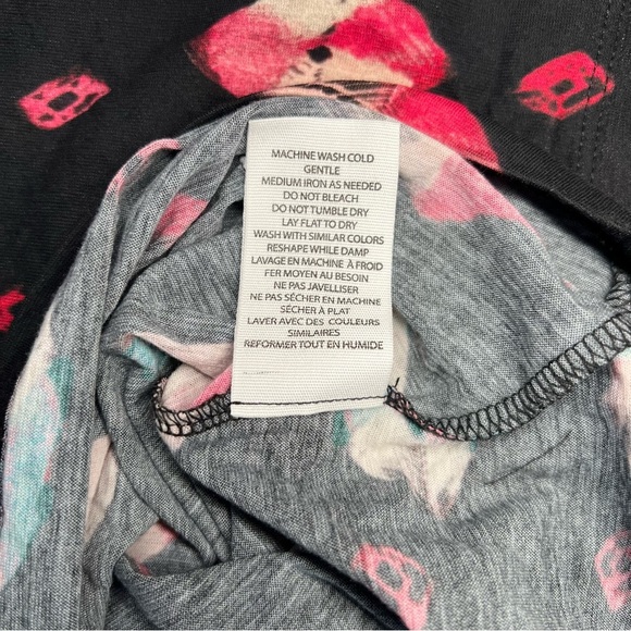 Ulla Johnson Patterned Sleeveless Top - Black and Pink Size Small - Picture 10 of 10